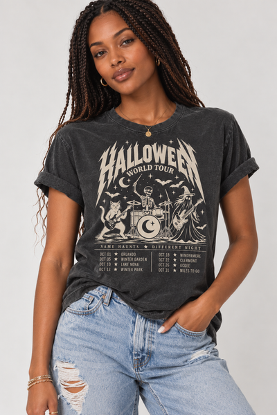 Halloween Concert Tee women's
