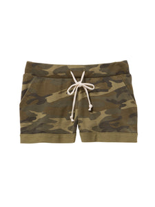 Burnout French Terry Camouflage Shorts