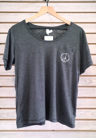 Peace Pocket women’s tee