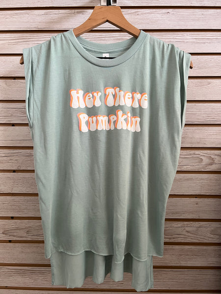 Hey There Pumpkin women's tee