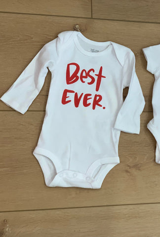 Best Ever Christmas Pajamas - Onesie Long Sleeve