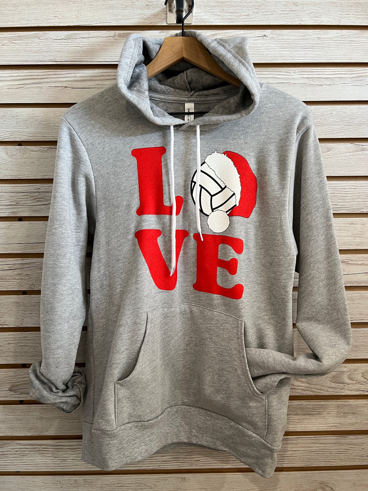 LOVE volleyball hoodie