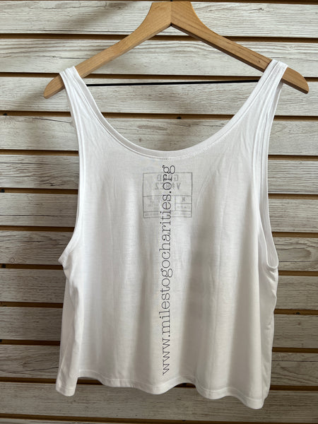 GOOD VIBEZ on repeat women's tank