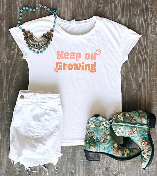 Keep on Growing women’s tee