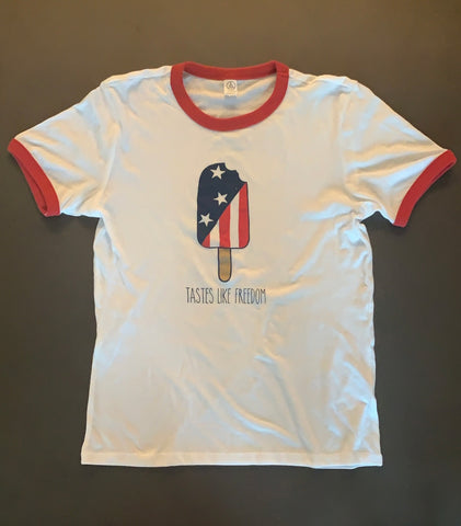 Tastes Like Freedom unisex adult tee